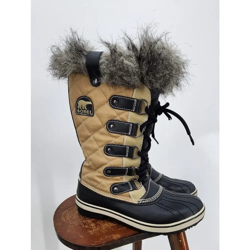 Sorel Women's Tofion Boots Waterproof Insulated‎ Winter Size 8